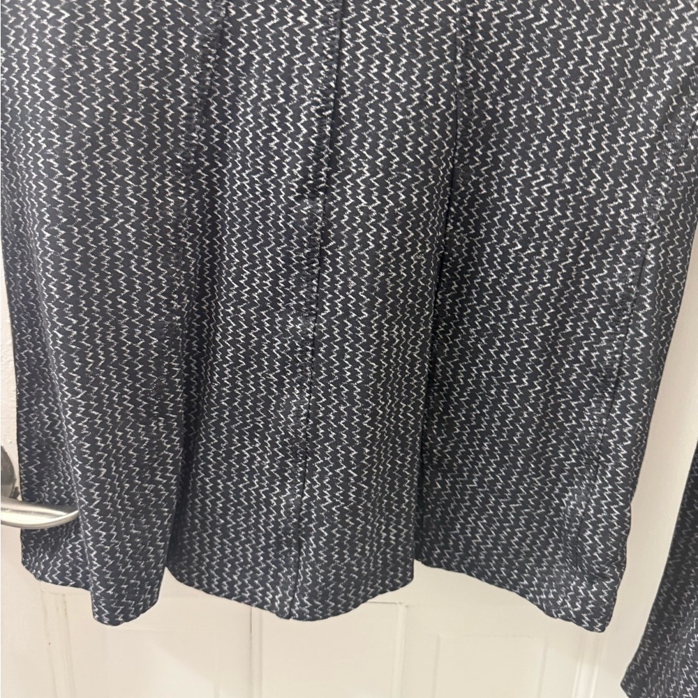 Athleta Heartbeat Hope Herringbone Full Zip Athletic Jacket | Medium - Picture 5 of 7